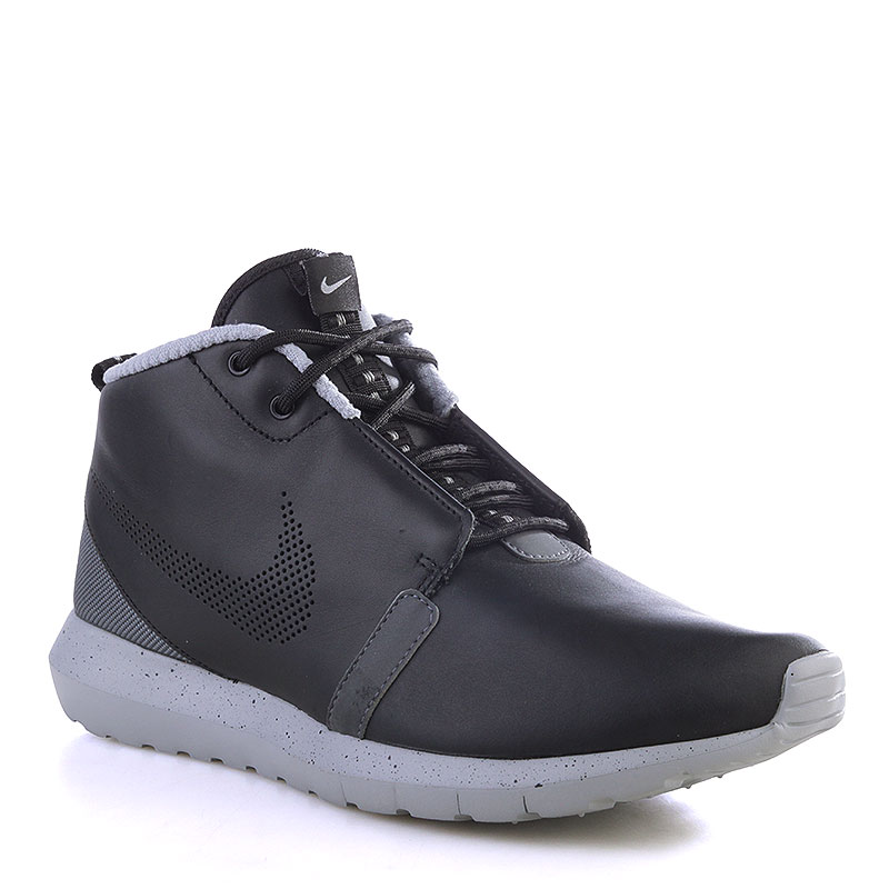 мужские черные ботинки Nike Rosherun NM Sneakerboot PRM 684704-001 - цена, описание, фото 1